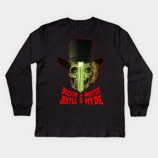 Dr Jekyll and Mr Hyde Kids Long Sleeve T-Shirt